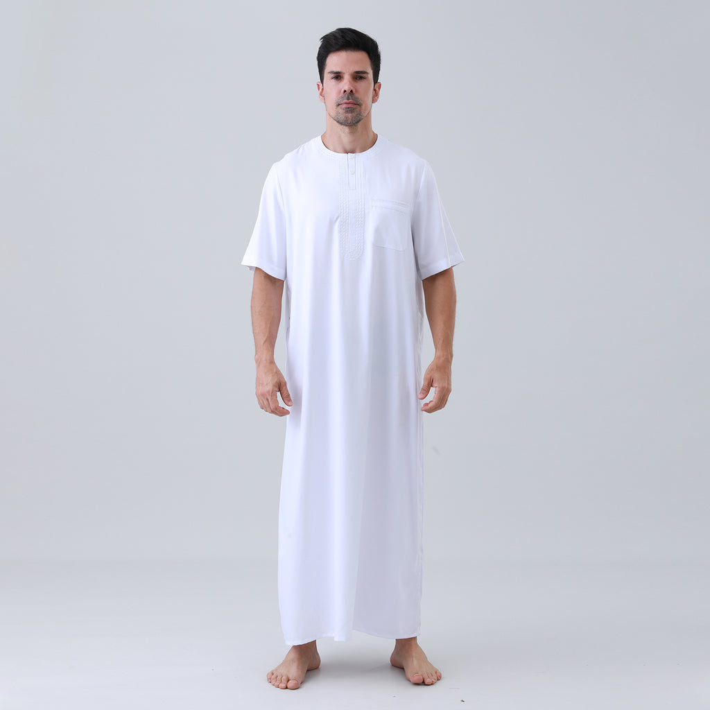 Aseel White Thobe