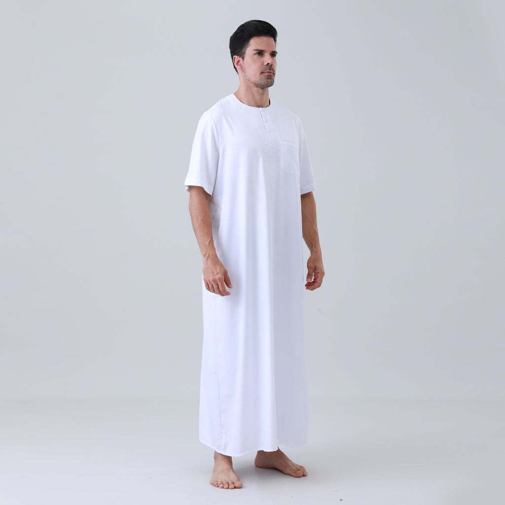Aseel White Thobe