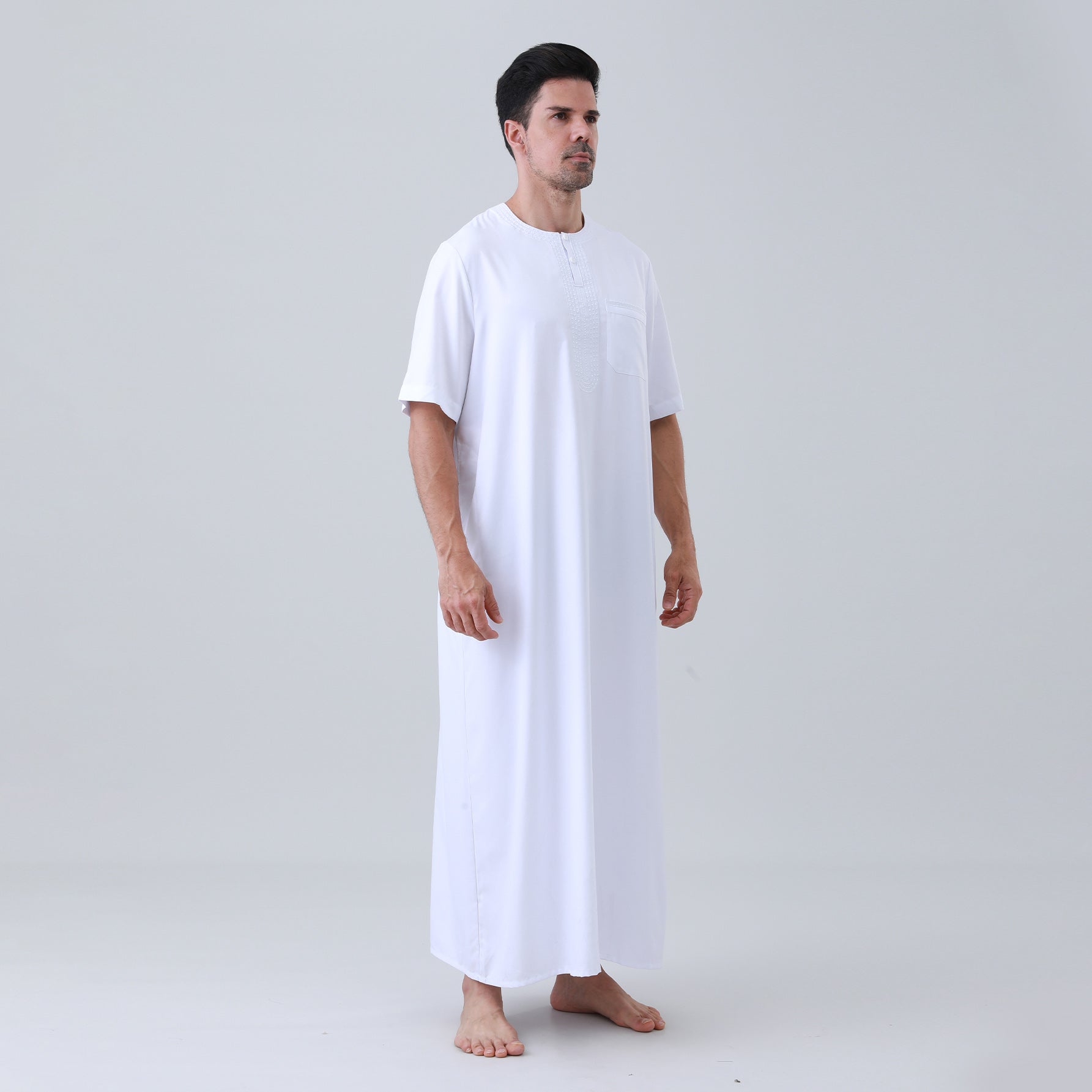 Aseel White Thobe